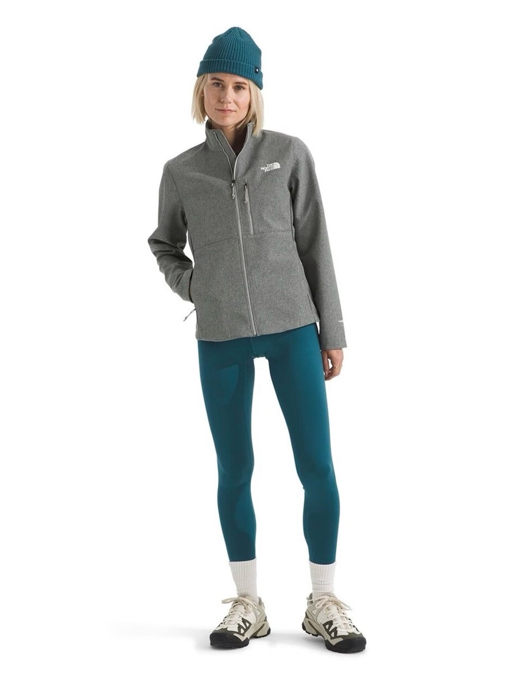 The North Face Women's Light Gray Fleece Jacket